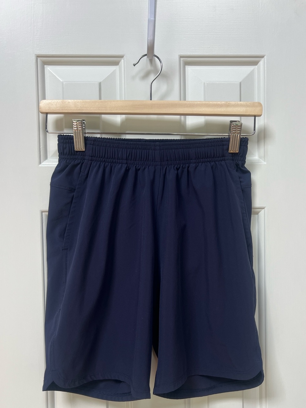 Boy’s “All in Motion” Navy Lightweight Athletic Shorts
